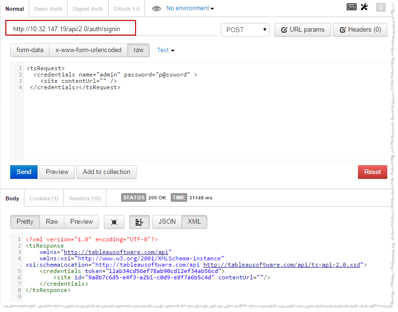 Testing Tableau Server Rest Api Tableau