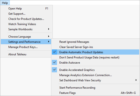 tableau upgrade desktop 10.1