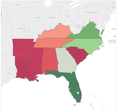 Step 4: Explore your data geographically - Tableau