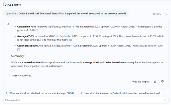 Kurzbericht zu Erkenntnissen im Erkunden-Feature