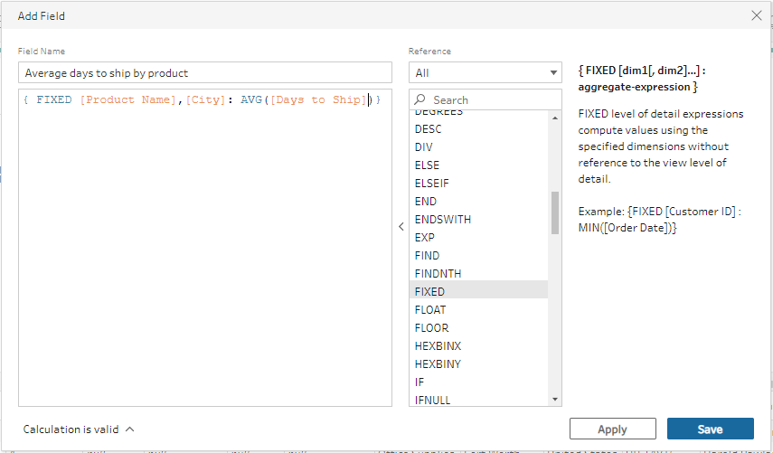 tableau prep calculated field