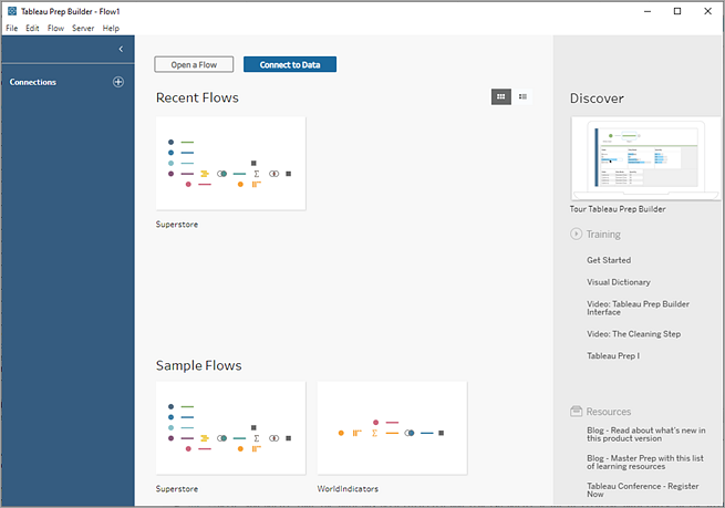 get started with tableau prep