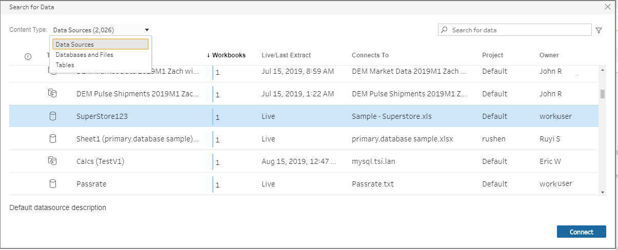 以前のバージョンの Tableau Prep で導入された機能 Tableau