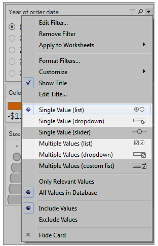 Ein Dropdown-Menü mit Einzelwertliste, Einzelwert-Dropdown, Mehrfachwertliste und hervorgehobenen Dropdown-Optionen für mehrere Werte.