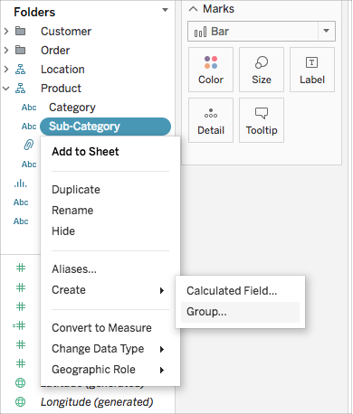 Group Your Data Tableau