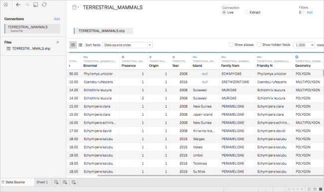 how to open a file with legacy connection in tableau on mac