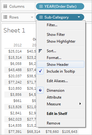 hide axis tableau on mac