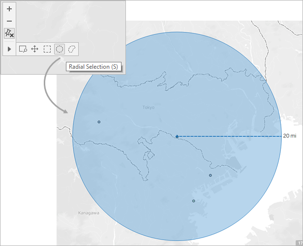 Measure Distances Between Data Points and Locations on a Map - Tableau