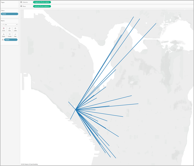 Create Maps That Show Paths Between Origins And Destinations In Tableau Tableau