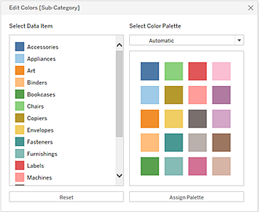 Tableau Bar Chart Different Colors