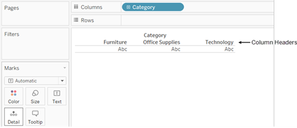 Which of the following statements describes how do you increase or decrease a column width?