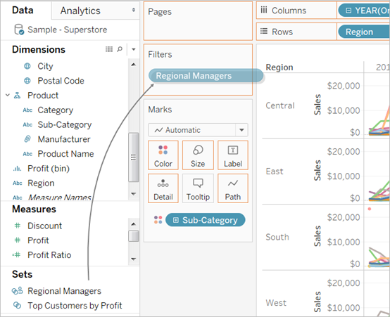 Create a User Filter and Secure it for Publishing Tableau