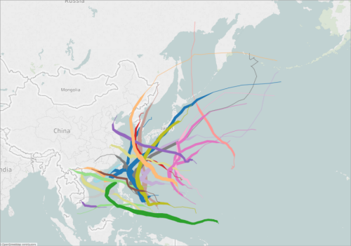 Flow Map In Tableau Create Maps That Show A Path Over Time In Tableau - Tableau