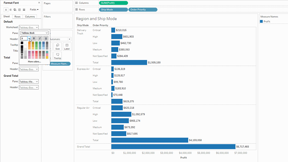 format-text-tableau