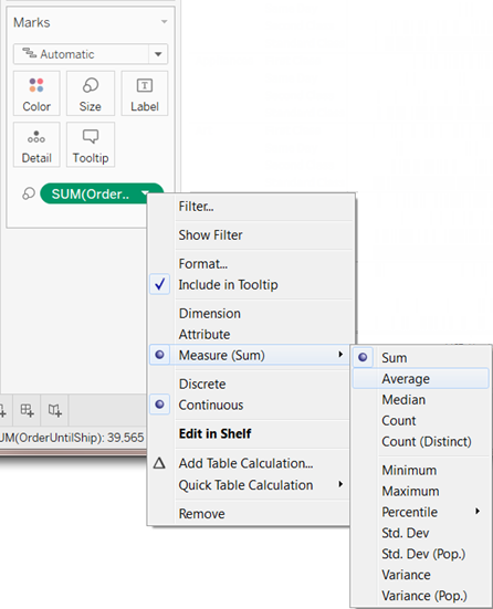 Create Gantt Chart Tableau