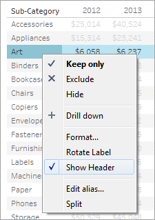 hide axis tableau on mac