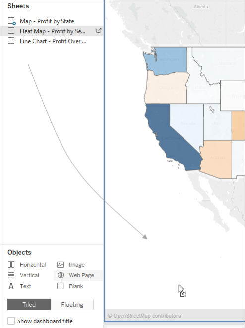 Size and Lay Out Your Dashboard - Tableau