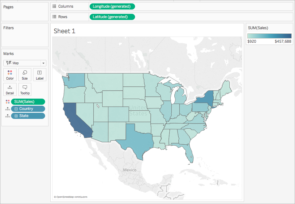 tableau geographical heat map Create Dual Axis Layered Maps In Tableau Tableau