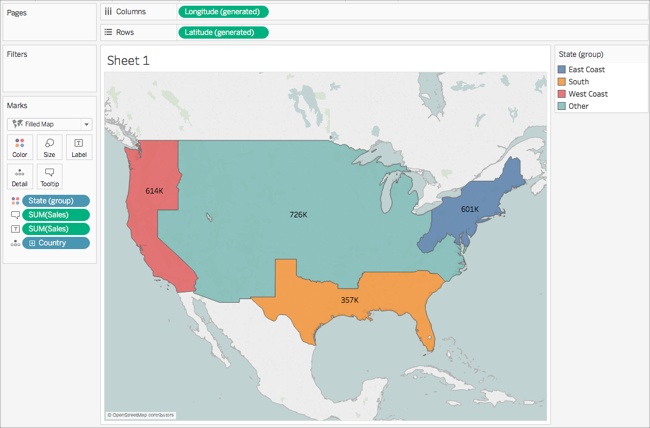 Workbook: Nike Global Manufacturing Map – Visualization using Tableau