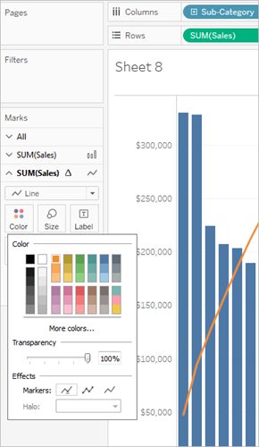 Tableau Pareto Chart Video