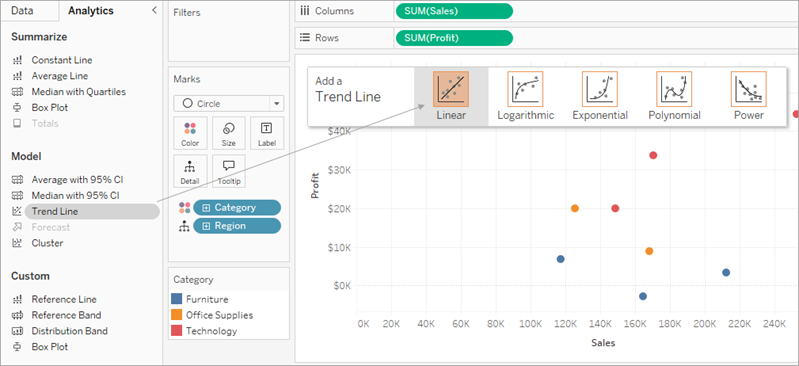 Scatter Plot Chart In Tableau