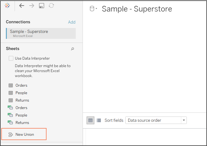 link two separate tables into one excel for mac