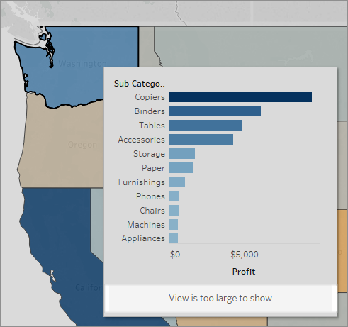 Adding Tooltips to Textboxes in Tableau