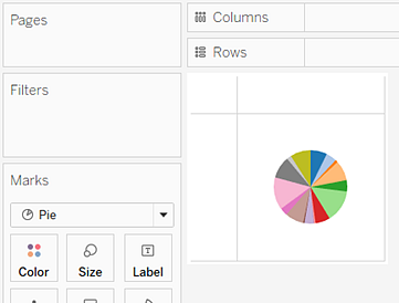 Crea Un Grafico A Torta Tableau