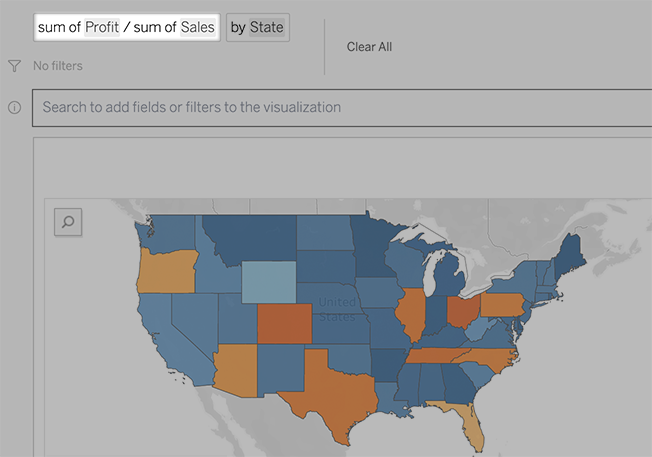 データに聞く」 (Ask Data) 機能を使用した自動的なビューの構築 - Tableau