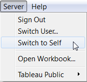 tableau reader vs server