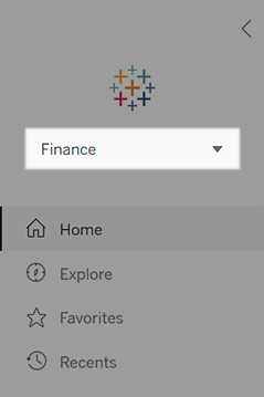 Platsnamnet visas i platsmenyn