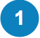 Ícone do número 1.