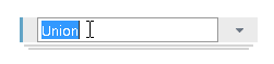 Um cursor destacou o nome da tabela, para que ela possa ser renomeada.