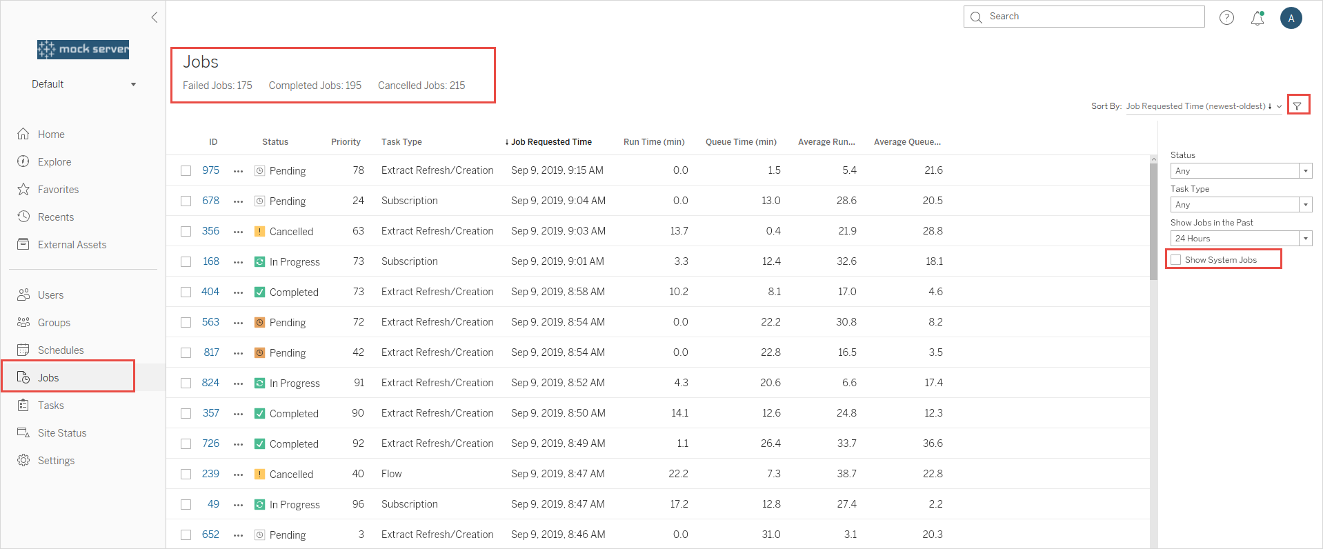 Add the ability to create JobId based URLs which join that server