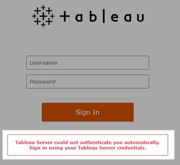 Kerberos のトラブルシューティング - Tableau