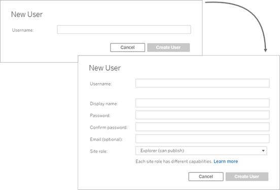 Instalar com a interface do usuário - Tableau