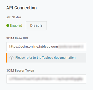 Image of the OneLogin portal's Configuration page