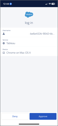 Salesforce authenticator for Tableau.