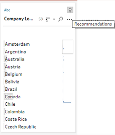 Recommendations in Tableau Prep.