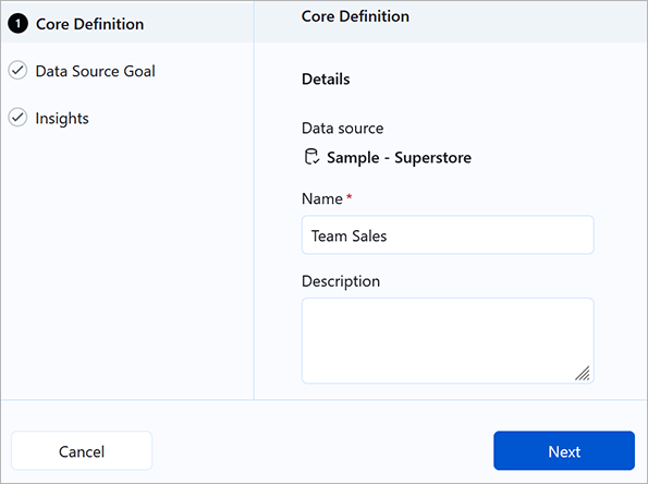 Tableau Pulse 정의 단계