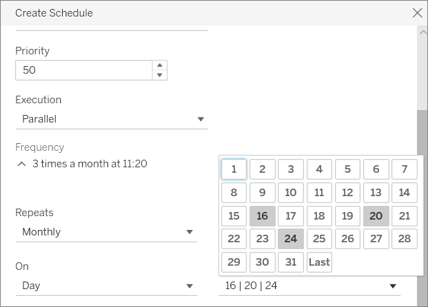 A navigation menu with site status, analysis, and settings. A list of site status options includes backgrounder dashboard, stats for unused content, and login-based license usage.