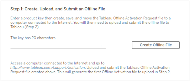 How to create, upload, and submit an offline file.