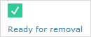文件已准备好移除。