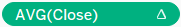 A green field indicator with a triangle icon
